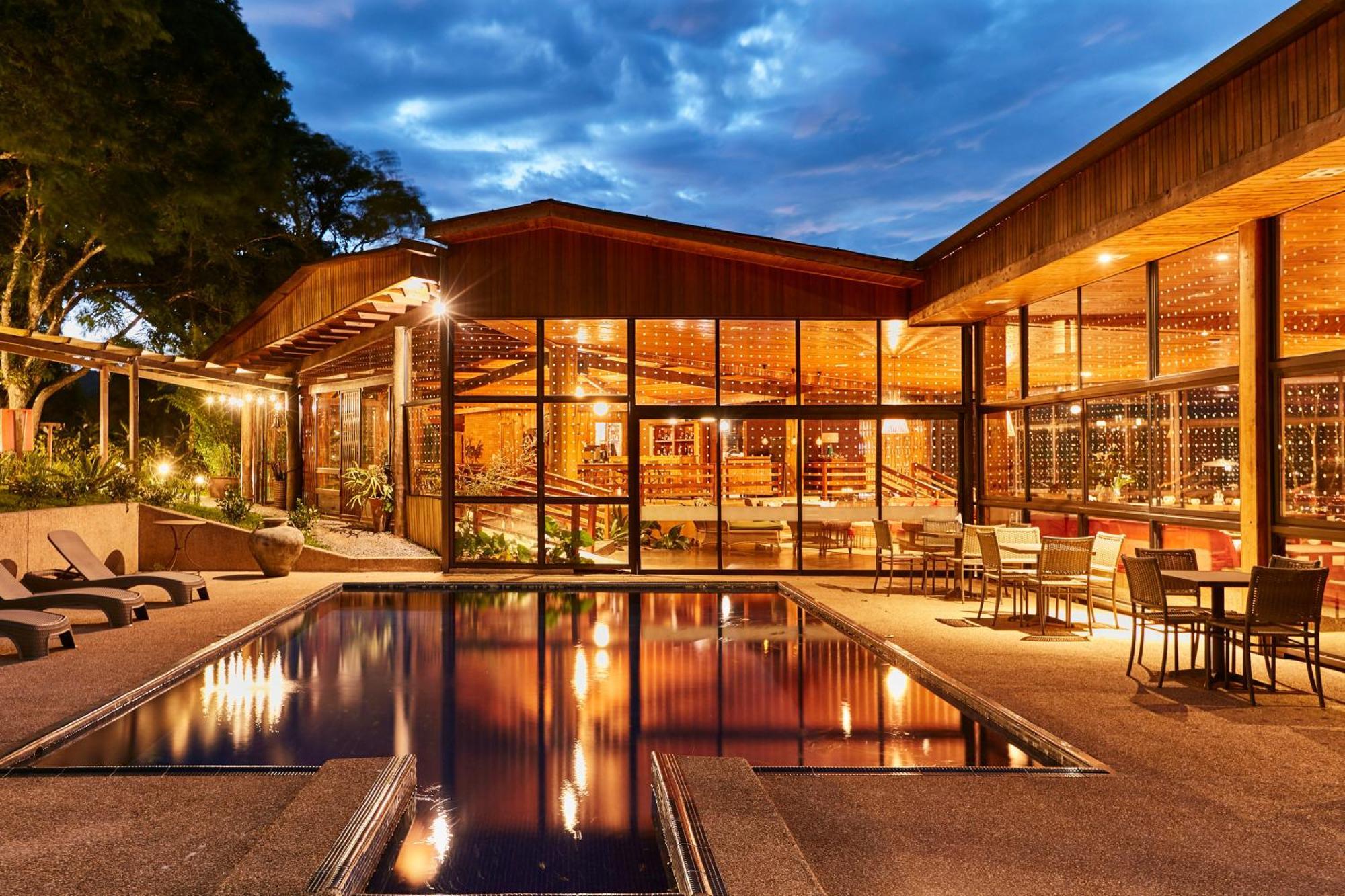 Hotel Fazenda Morros Verdes Ecolodge Ibiúna Exteriör bild
